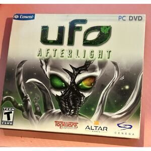 ~*NIB*~UFO AFTERLIGHT🛸(Windows / PC DVD-rom Game, 2009)Compatible with XP/2000